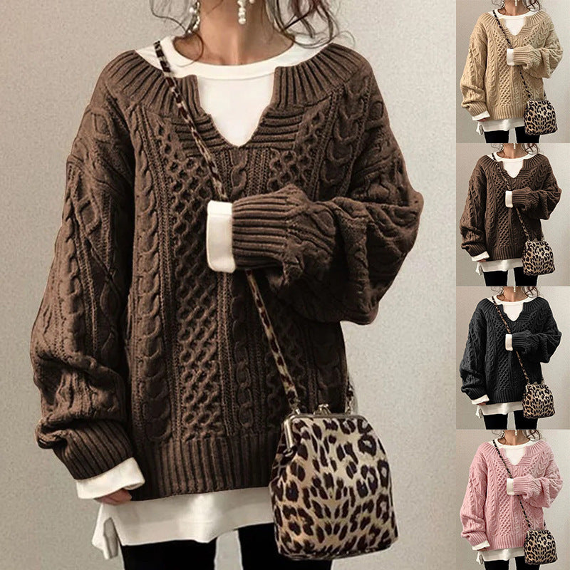Linette | Pull en Maille Élégant et Décontracté Rousane