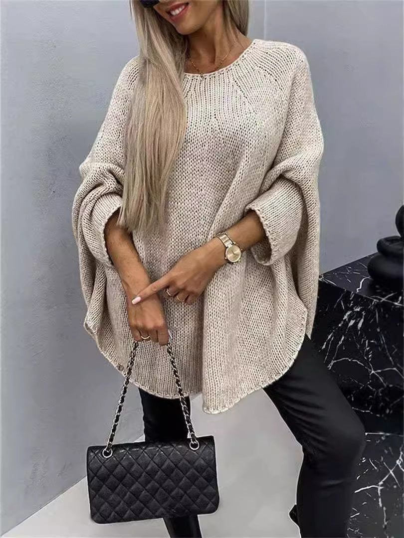 Mathilde | Pull Oversize en Maille pour un Hiver Chic et Élégance Décontractée Rousane