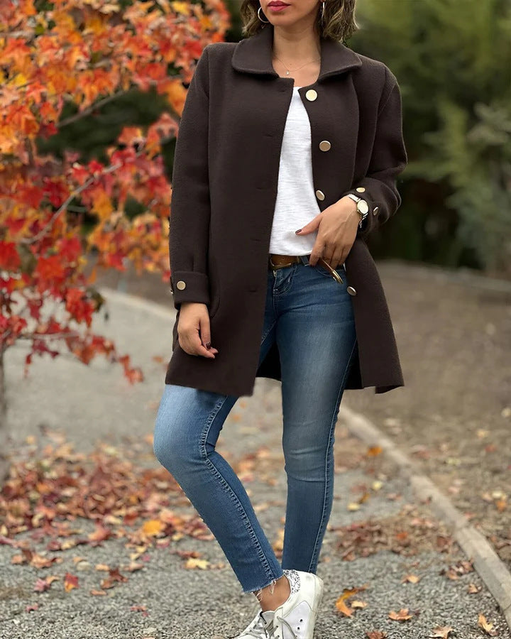 Amara | Manteau Élégance et Chaleur Parfaite Rousane