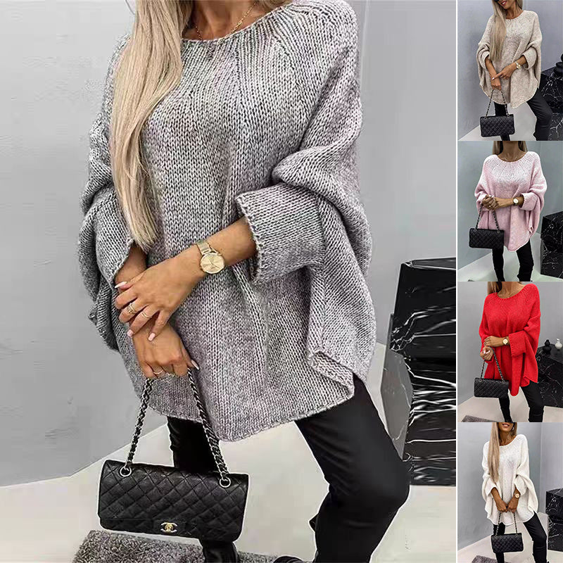 Mathilde | Pull Oversize en Maille pour un Hiver Chic et Élégance Décontractée Rousane