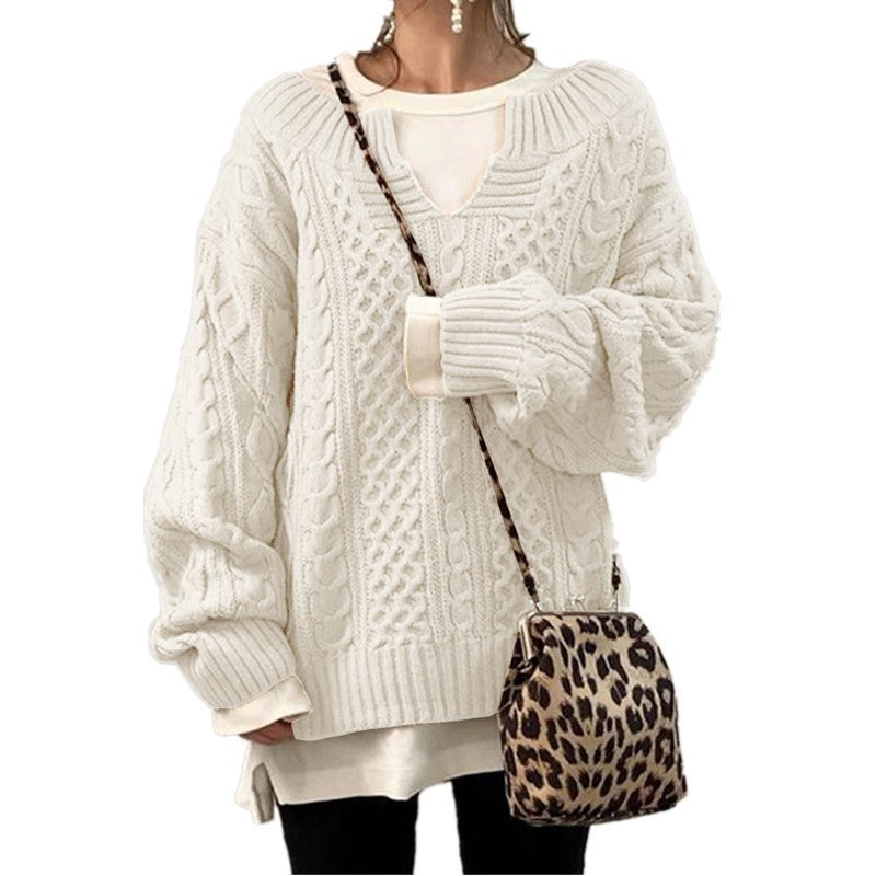 Linette | Pull en Maille Élégant et Décontracté Rousane