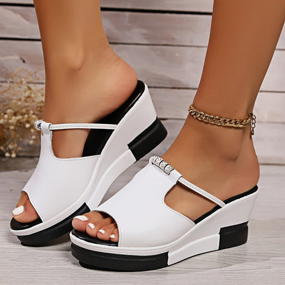 Fashion™ | Sandales femme compensées ultra-légères et chic pour l’été