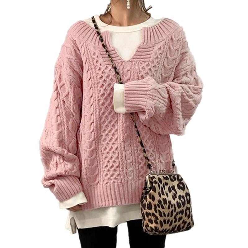 Linette | Pull en Maille Élégant et Décontracté Rousane