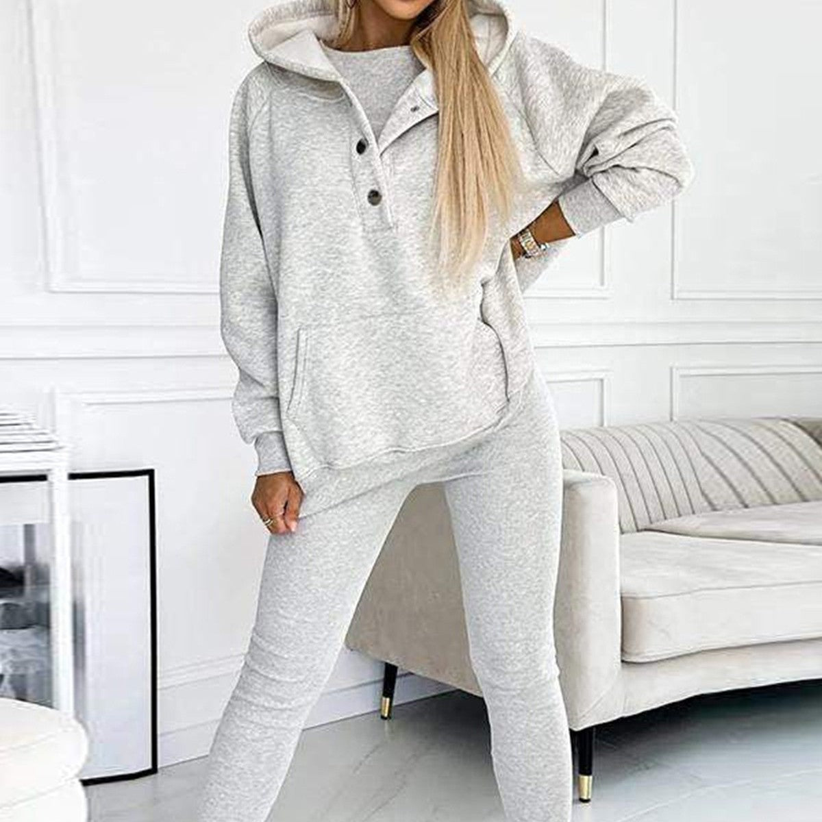 Rousane™ | Ensemble 3 Pièces Confort et Style Polyvalent Rousane