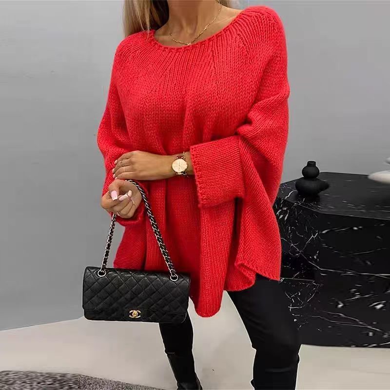 Mathilde | Pull Oversize en Maille pour un Hiver Chic et Élégance Décontractée Rousane