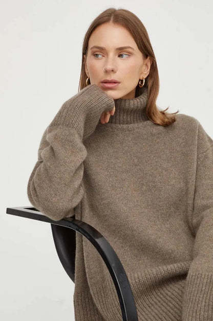 Éloïse | Pull Oversize en Cachemire pour un Luxe Décontracté Rousane