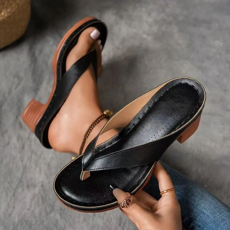 Vira™ | Chaussons orthopédiques femme avec talon et maintien tout confort