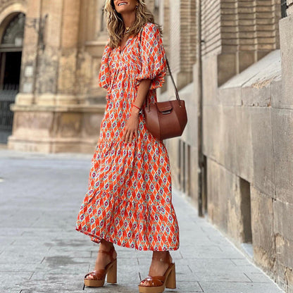 Robe élégante avec coupe fluide et confortable.