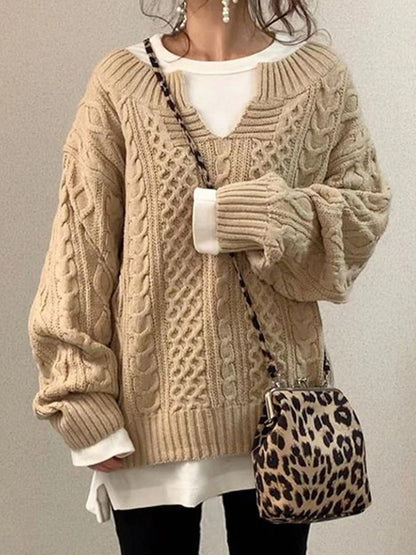 Linette | Pull en Maille Élégant et Décontracté Rousane