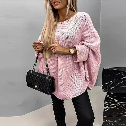 Mathilde | Pull Oversize en Maille pour un Hiver Chic et Élégance Décontractée Rousane