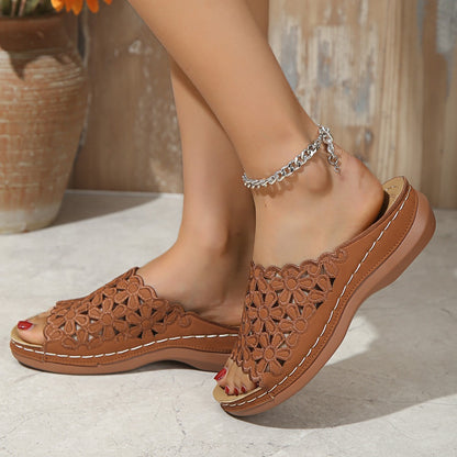 Lawra™ | Sandales femme à petit talon : confort chic et maintien optimal