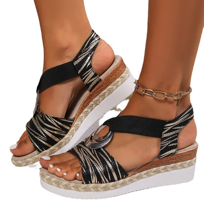 Ease™ | Sandales orthopédiques femme à maintien souple et design chic