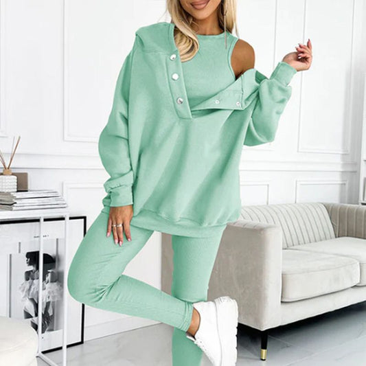 Rousane™ | Ensemble 3 Pièces Confort et Style Polyvalent Rousane